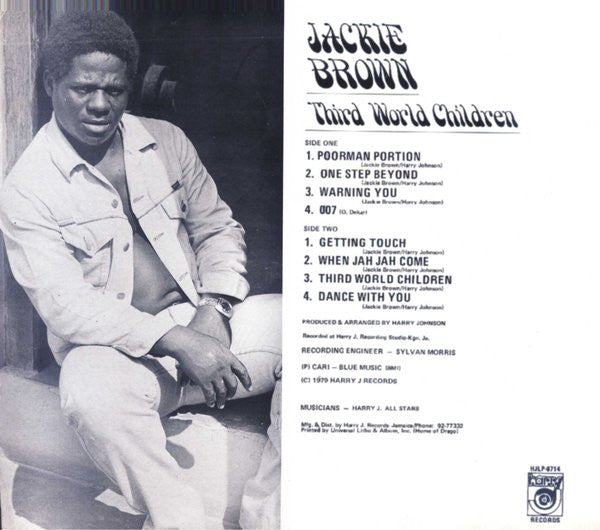 Jackie Brown : Third World Children (LP, Album)