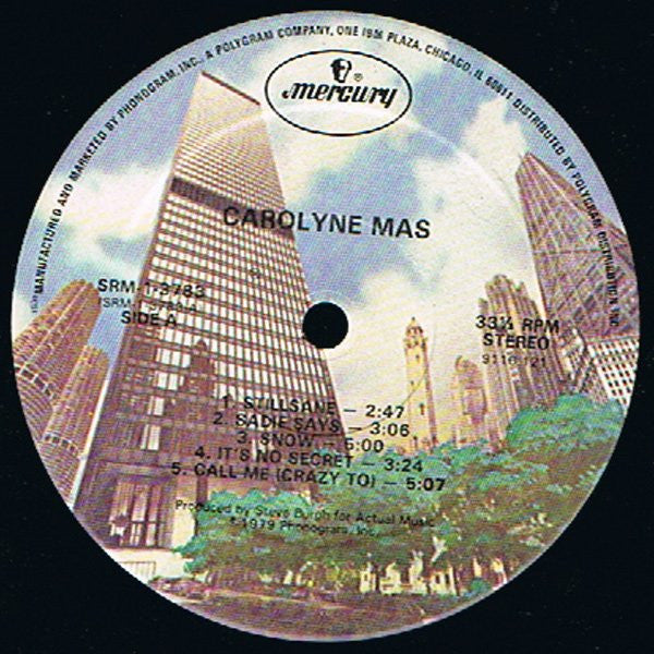 Carolyne Mas ~ Carolyne Mas (Vinyl) - Djungel & Jazz