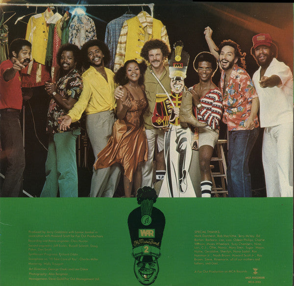 War : The Music Band 2 (LP, Album, Glo)