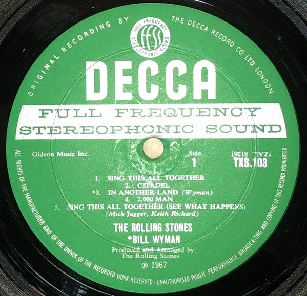 The Rolling Stones ~ Their Satanic Majesties Request (Vinyl) - Djungel & Jazz