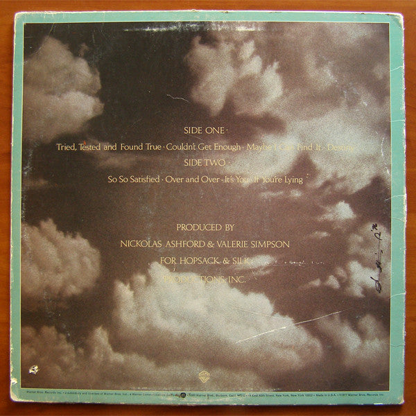 Ashford & Simpson ~ So So Satisfied (Vinyl) - Djungel & Jazz