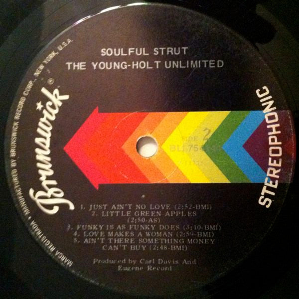 Young Holt Unlimited ~ Soulful Strut (Vinyl) - Djungel & Jazz