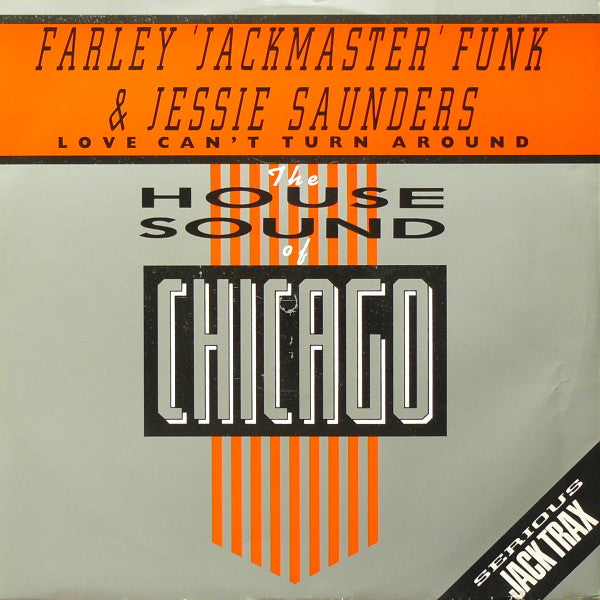 Farley "Jackmaster" Funk & Jessie Saunders ~ Love Can't Turn Around (Vinyl) - Djungel & Jazz