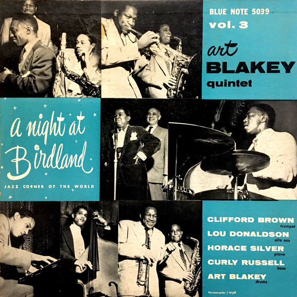 Art Blakey Quintet ~ A Night At Birdland, Vol. 3 (Vinyl) - Djungel & Jazz