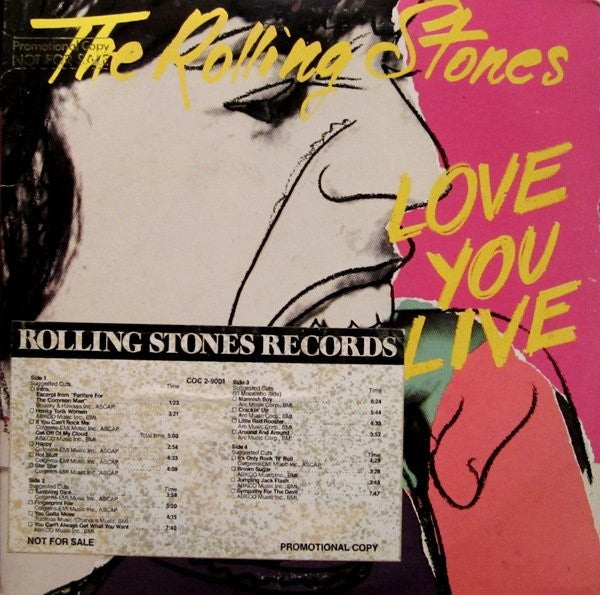The Rolling Stones ~ Love You Live (Vinyl) - Djungel & Jazz