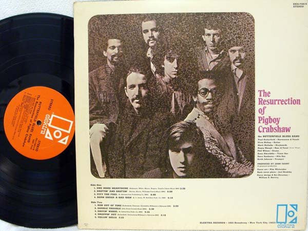 The Paul Butterfield Blues Band ~ The Resurrection Of Pigboy Crabshaw (Vinyl) - Djungel & Jazz