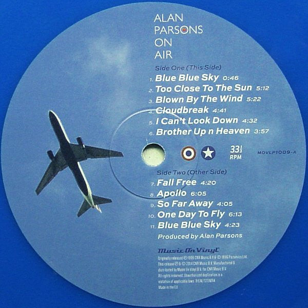 Alan Parsons ~ On Air (Vinyl) - Djungel & Jazz