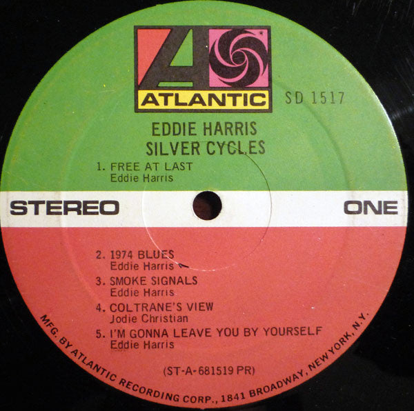 Eddie Harris ~ Silver Cycles (Vinyl) - Djungel & Jazz