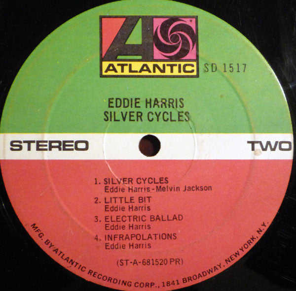 Eddie Harris ~ Silver Cycles (Vinyl) - Djungel & Jazz