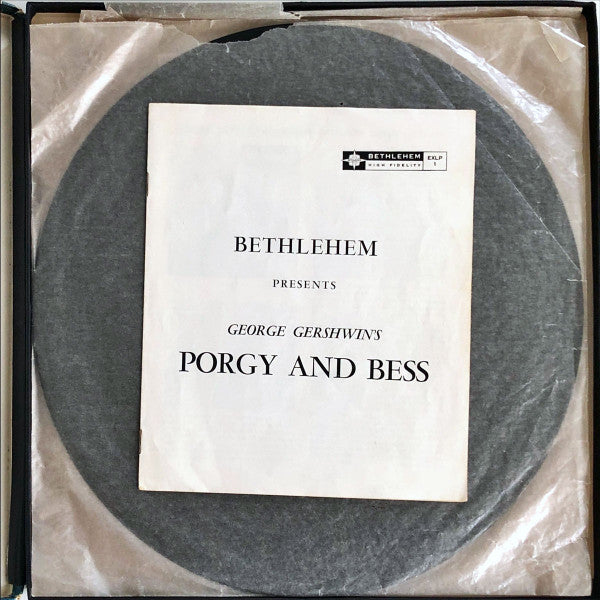 Frances Faye And Mel Tormé Featuring The Bethlehem Orchestra And Duke Ellington And His Orchestra ~ George Gershwin's Porgy & Bess (Vinyl) - Djungel & Jazz