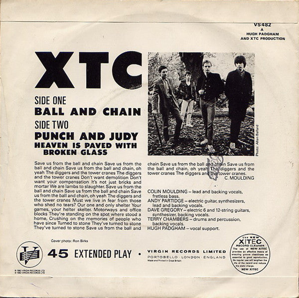 XTC ~ Ball And Chain (Vinyl) - Djungel & Jazz