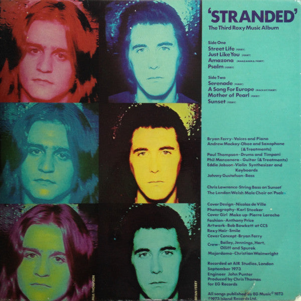 Roxy Music ~ Stranded (Vinyl) - Djungel & Jazz