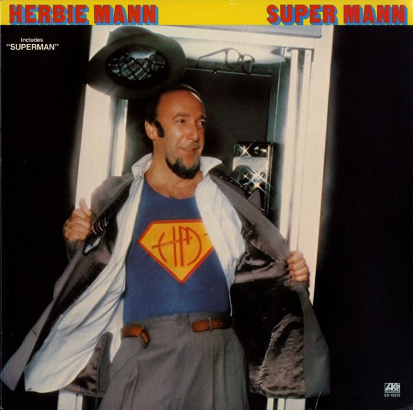 Herbie Mann ~ Super Mann (Vinyl) - Djungel & Jazz