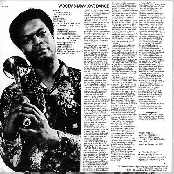 Woody Shaw : Love Dance (LP, Album)