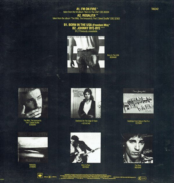 Bruce Springsteen ~ I'm On Fire / Born In The USA (Vinyl) - Djungel & Jazz