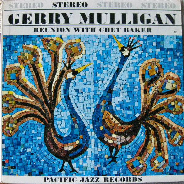 Gerry Mulligan : Reunion With Chet Baker (LP, Album, RE)