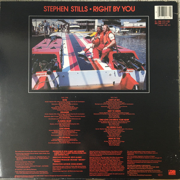 Stephen Stills : Right By You (LP, Album)