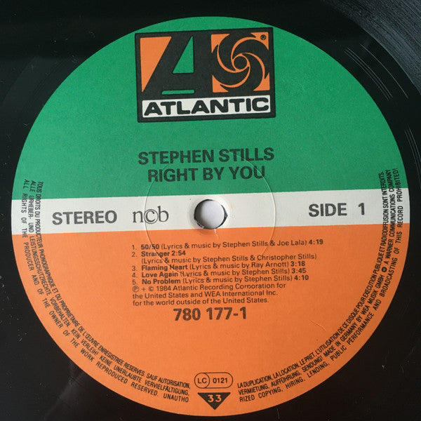 Stephen Stills : Right By You (LP, Album)
