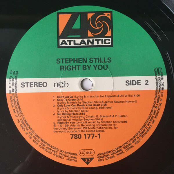 Stephen Stills : Right By You (LP, Album)