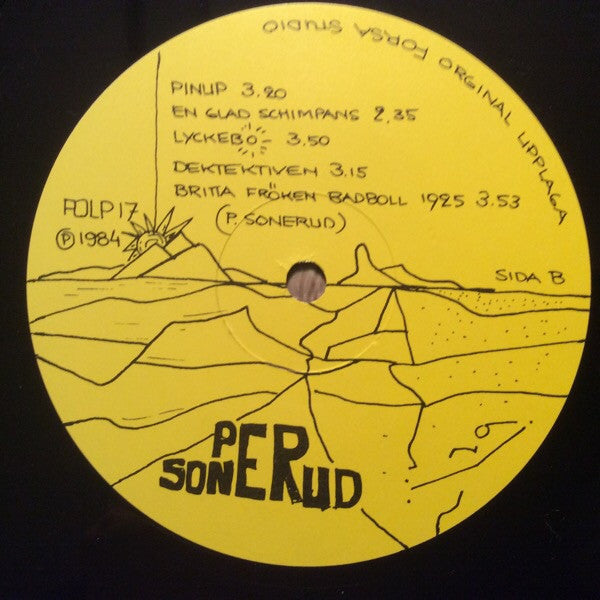 Per Sonerud ~ Kung I Kvarteret (Vinyl) - Djungel & Jazz