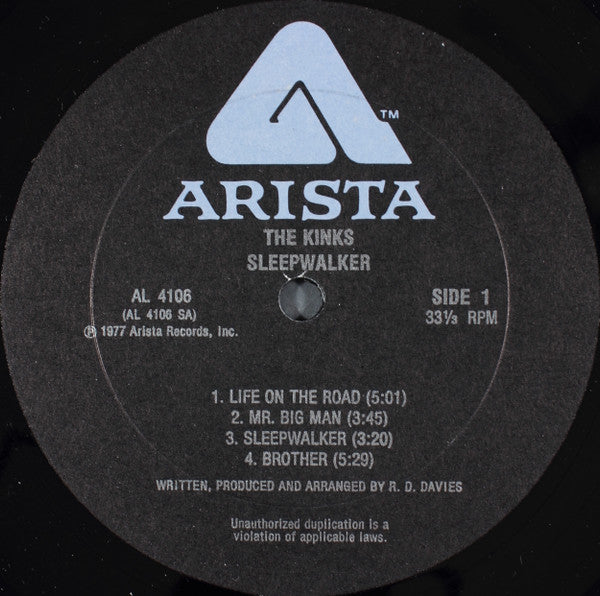 The Kinks ~ Sleepwalker (Vinyl) - Djungel & Jazz