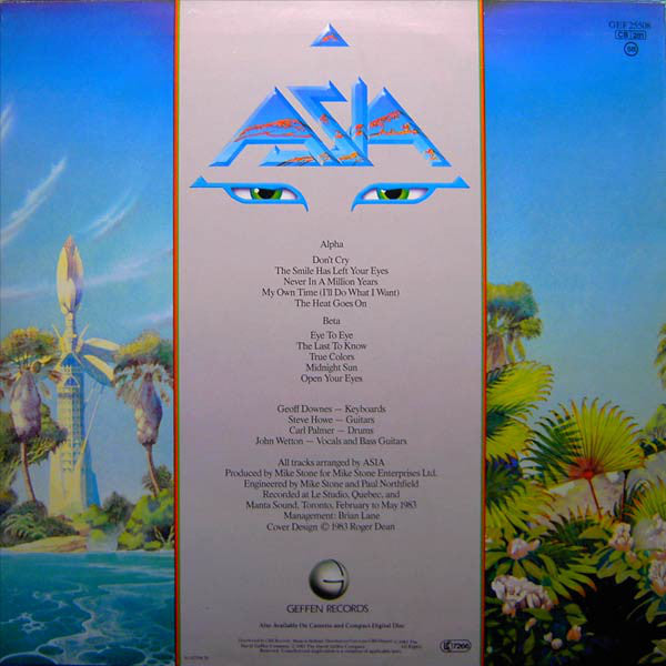 Asia (2) : Alpha (LP, Album)