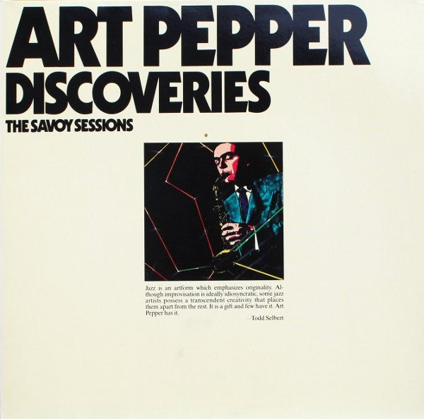 Art Pepper ~ Discoveries (Vinyl) - Djungel & Jazz
