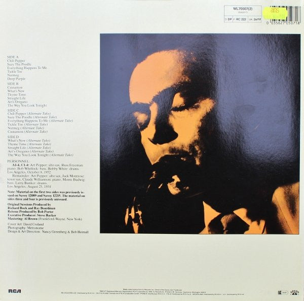 Art Pepper ~ Discoveries (Vinyl) - Djungel & Jazz