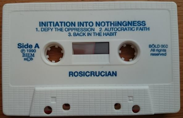 Rosicrucian ~ Initiation Into Nothingness (Vinyl) - Djungel & Jazz