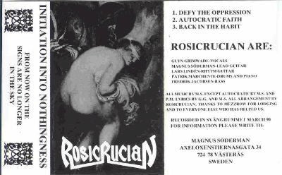 Rosicrucian ~ Initiation Into Nothingness (Vinyl) - Djungel & Jazz