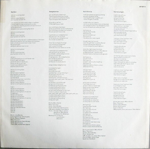 Peter Gabriel ~ So (Vinyl) - Djungel & Jazz