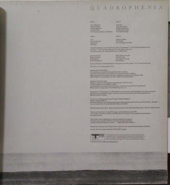 The Who ~ Quadrophenia (Vinyl) - Djungel & Jazz
