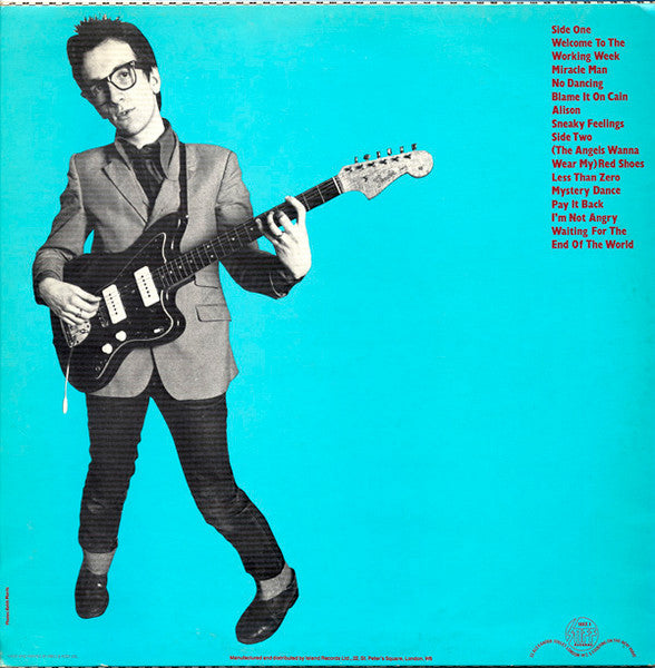 Elvis Costello : My Aim Is True (LP, Album, Blu)