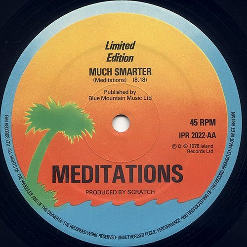 Meditations* : Life Is Not Easy / Much Smarter (12", Ltd)
