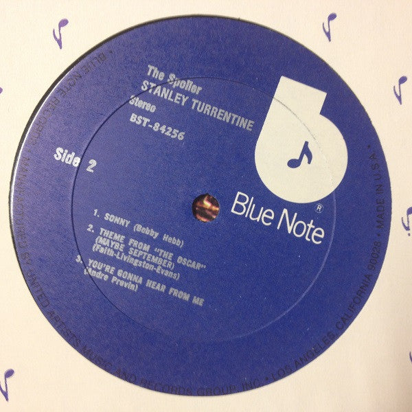 Stanley Turrentine ~ The Spoiler (Vinyl) - Djungel & Jazz