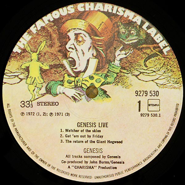 Genesis ~ Live (Vinyl) - Djungel & Jazz