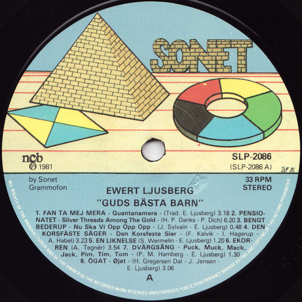 Ewert Ljusberg : Guds Bästa Barn (LP)