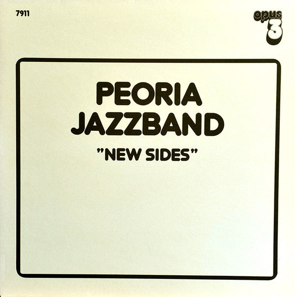 Peoria Jazzband ~ New Sides (Vinyl) - Djungel & Jazz