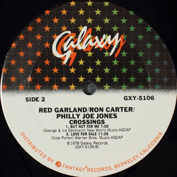Red Garland / Ron Carter / Philly Joe Jones ~ Crossings (Vinyl) - Djungel & Jazz