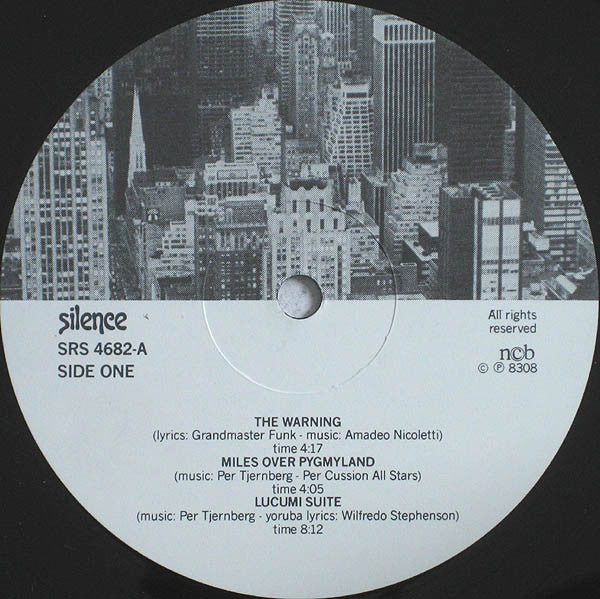 Per Cussion ~ Don't Stop (Vinyl) - Djungel & Jazz