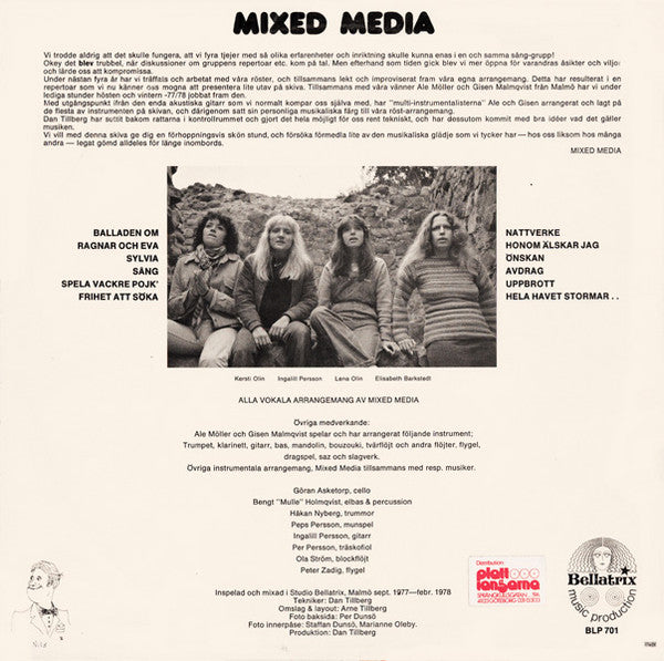 Mixed Media ~ Mixed Media (Vinyl) - Djungel & Jazz
