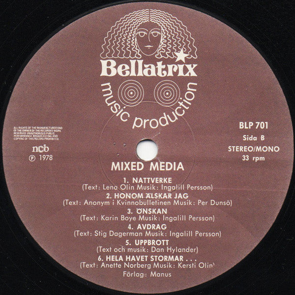 Mixed Media ~ Mixed Media (Vinyl) - Djungel & Jazz