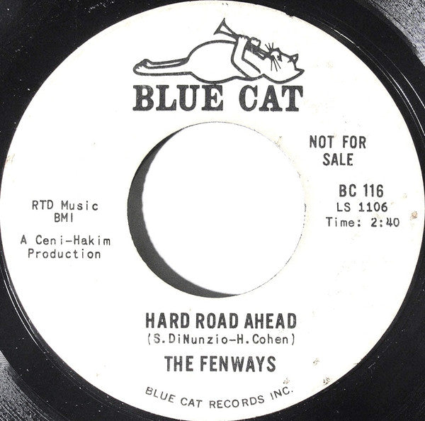 The Fenways ~ Hard Road Ahead / The Fight (Vinyl) - Djungel & Jazz