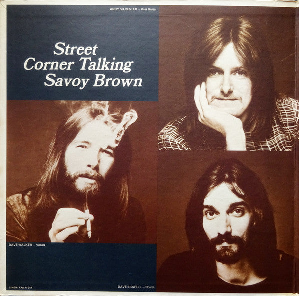 Savoy Brown ~ Street Corner Talking (Vinyl) - Djungel & Jazz