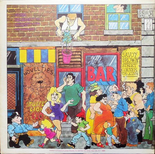 Savoy Brown ~ Street Corner Talking (Vinyl) - Djungel & Jazz