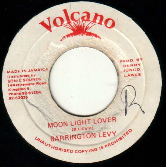 Barrington Levy, The Roots Radics : Moon Light Lover (7")