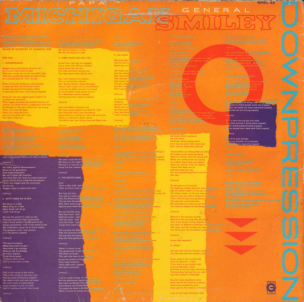 Michigan & Smiley : Downpression (LP, Album)