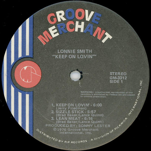 Lonnie Smith ~ Keep On Lovin' (Vinyl) - Djungel & Jazz