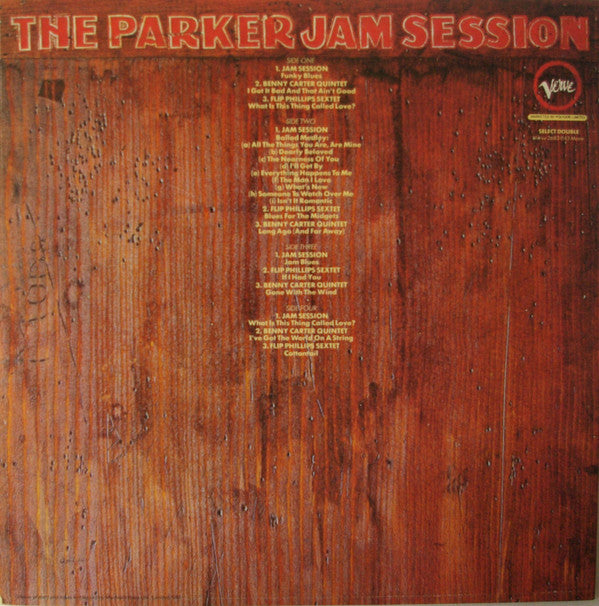 Charlie Parker ~ The Parker Jam Session (Vinyl) - Djungel & Jazz