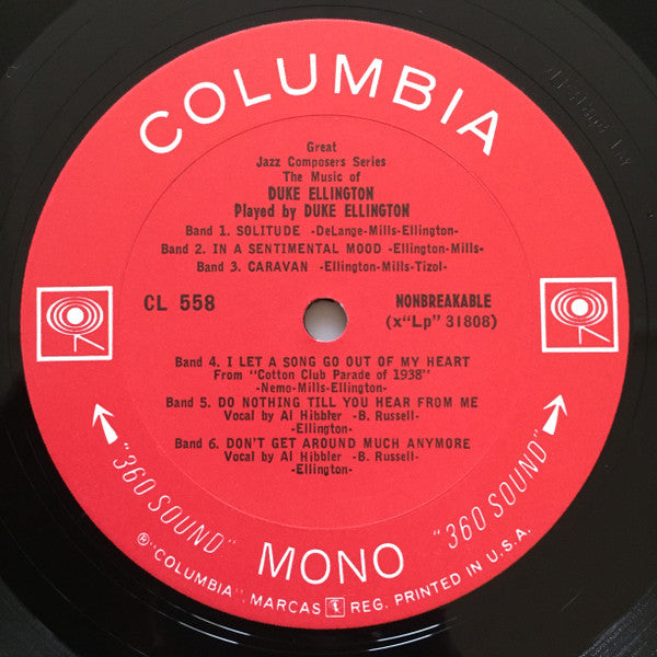Duke Ellington ~ The Music Of Duke Ellington Played By Duke Ellington (Vinyl) - Djungel & Jazz
